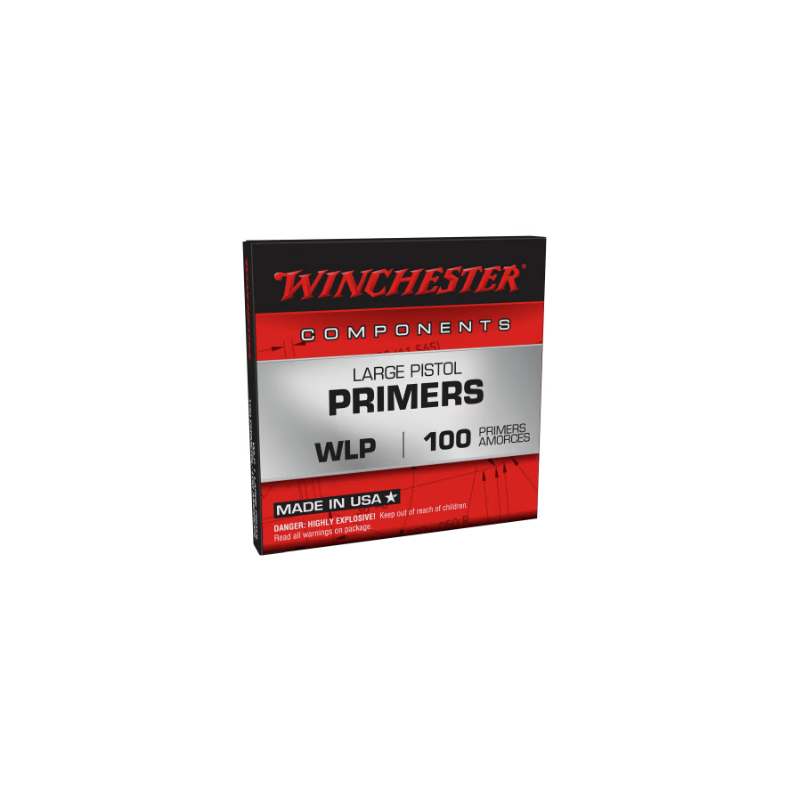 Winchester WLP Large Pistol Primer Winchester Ammunition Amorce