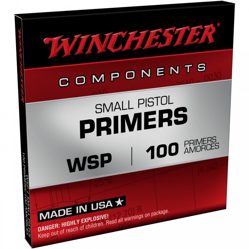 Winchester WSP Small Pistol Primer Winchester Ammunition Amorce