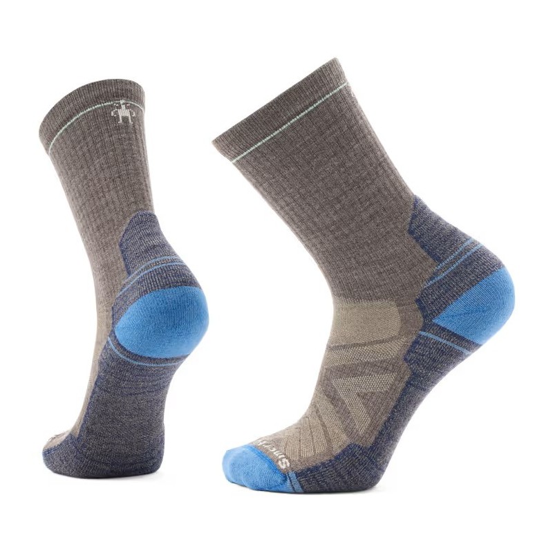 Smartwool Hike LC Crew Taupe/Laguna/Bleu Smartwool Bas