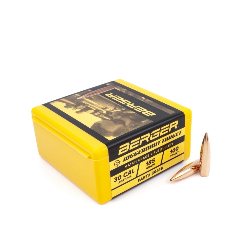 Berger Juggernaut Target .308 185 gr - Berger - sporteque.ca