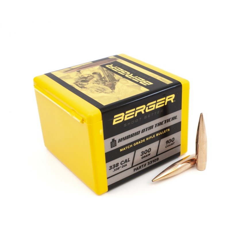 Berger Hybrid OTM Tactical .338 300 gr Berger Berger