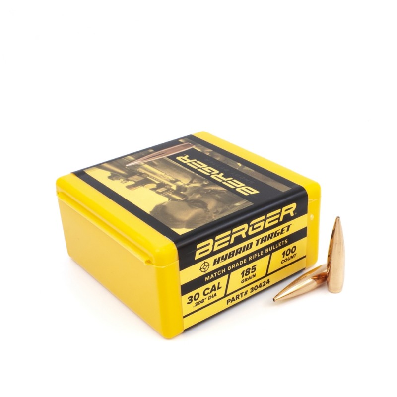 Berger Match Hybrid Target .308 185 gr Berger Berger