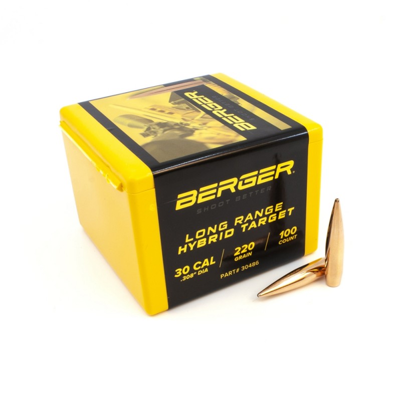 Berger Long Range Hybrid Target .308 220 gr Berger Berger