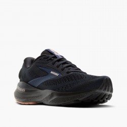 Brooks Adrenaline GTS 24 Noir/Peacoat/Pêche Pour Femme - Brooks - sporteque.ca