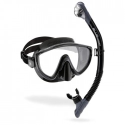 CRESSI MUSA & SCILLA NOIR Cressi Ensemble masque et tuba