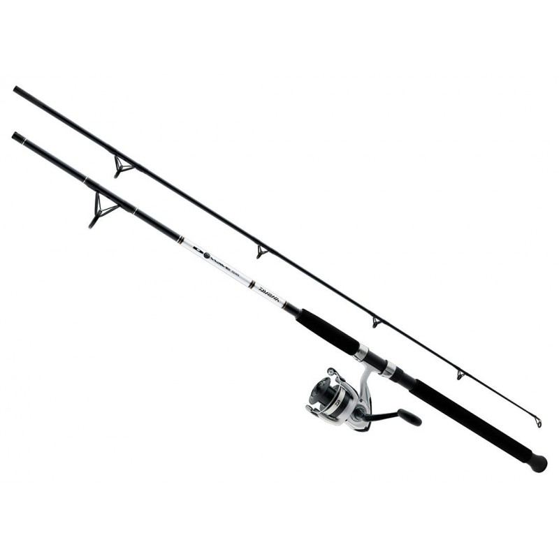 Daiwa D-Wave Spinning Rod Combo 10'0'' M 2 pcs Daiwa Rod & Reel Combo