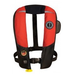 Mustang H.I.T Inflatable PFD Automatic Red/Blk Mustang Survival Personal flotation device