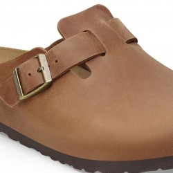 Birkenstock Boston Oiled Leather Cognac R Birkenstock Footwear