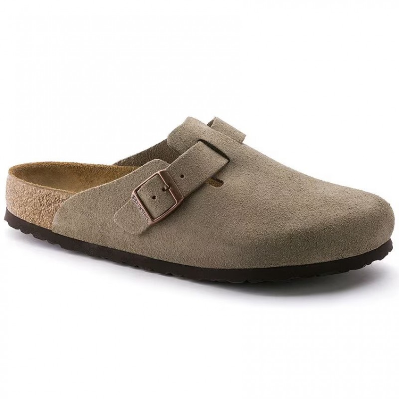 Birkenstock Boston SFB VL Taupe Reg - Birkenstock - sporteque.ca