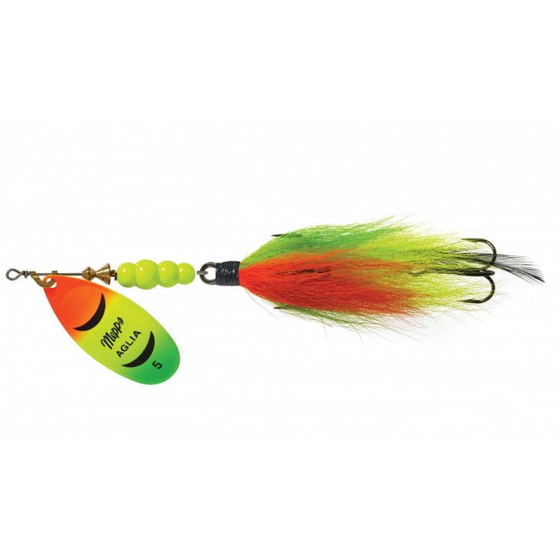 Mepps Aglia 5 Tandem Bucktail Fire Tiger - Mepps - sporteque.ca Mepps Aglia 5 Tandem Bucktail Fire Tiger - Mepps - sporteque.ca