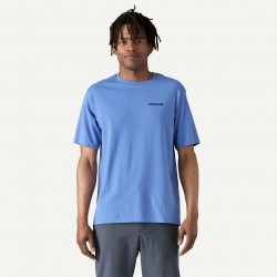 Patagonia Men's P-6 logo responsibili Tee Abundant Blue - Patagonia - sporteque.ca