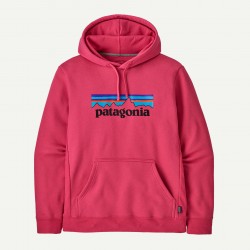 Patagonia P-6 logo Uprisal hoody Luminous Pink Patagonia Hauts