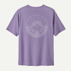 Patagonia Cap Cool Daily Shirt Waters Punice Dye Patagonia Hauts
