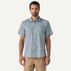 Patagonia Pour Homme Back Step Shirt Still Bleu - Patagonia - sporteque.ca