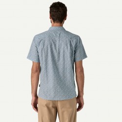 Patagonia Pour Homme Back Step Shirt Still Bleu - Patagonia - sporteque.ca