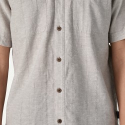Patagonia Pour Homme Back Step Shirt Salt Gris - Patagonia - sporteque.ca