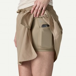Patagonia - Jupe short Fleetwith Skort - Noir - Patagonia - sporteque.ca