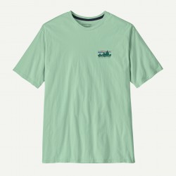 Patagonia Men's 73 Skyline orgonic T-Shirt Rinsed Green Patagonia Clothing