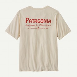 Patagonia Water People Organic Pocket Tee Natural Pour Homme - Patagonia - sporteque.ca