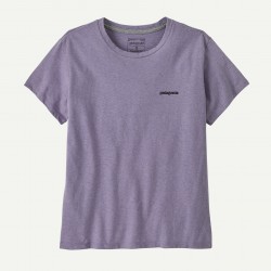 Patagonia Women's P-6 Logo Resp Tee Concrete Purple - Patagonia - sporteque.ca