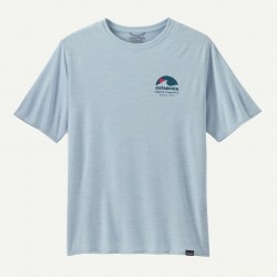 Patagonia Men's Cap Cool Daily Graphic Shirt Fleck Blue Patagonia Clothing