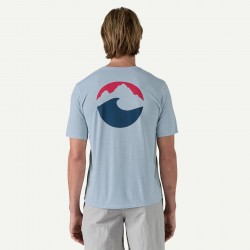Patagonia Men's Cap Cool Daily Graphic Shirt Fleck Blue - Patagonia - sporteque.ca