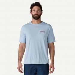 Patagonia Men's Cap Cool Daily Graphic Shirt Wat Fleck Blue - Patagonia - sporteque.ca