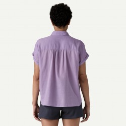 Patagonia Women's Lightweight A/C Shirt Concrete Purple - Patagonia - sporteque.ca