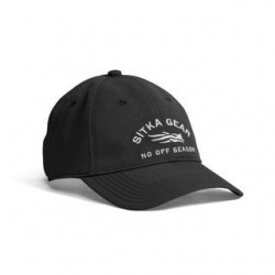 Sitka No Offseason Lo Pro Strapback Sitka Noir OS - Sitka - sporteque.ca