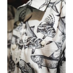 Simms Challenger SS Shirt Saltwater Sterling Pour Homme - Simms - sporteque.ca