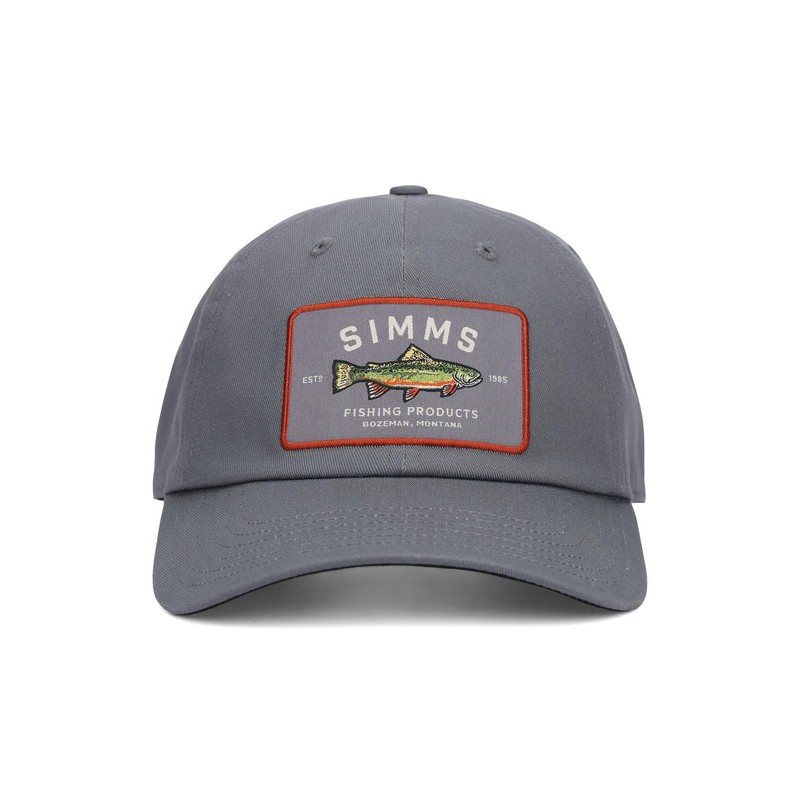 Simms Single Haul Cap Gunmetal Trout - Simms - sporteque.ca