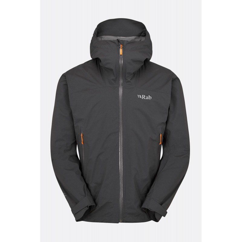 Rab Downpour Light Jacket Antracite - Rab - sporteque.ca