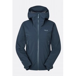 Rab Downpour Light Jacket Pour Femme Tempest Blue - Rab - sporteque.ca