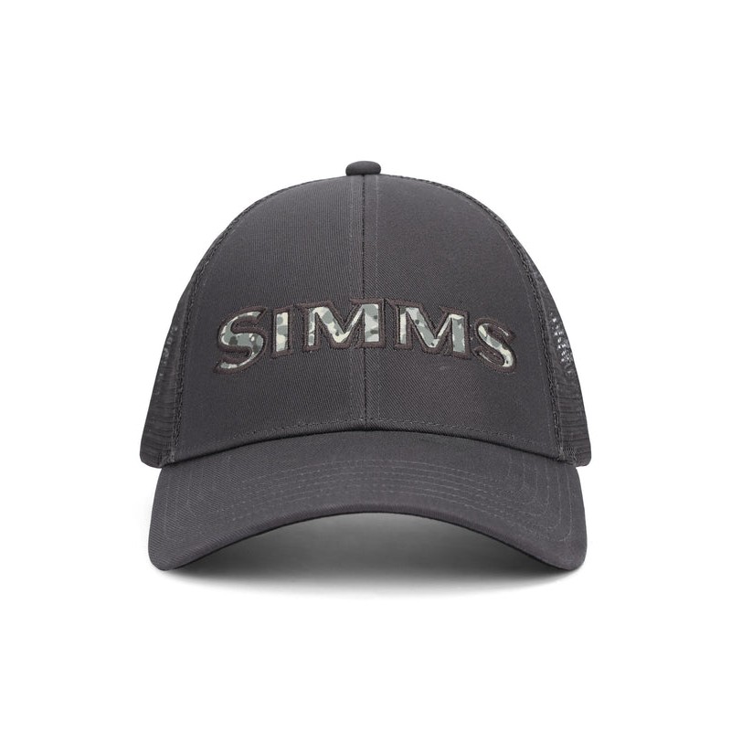 Simms single Haul trucker Black Eddy Camo Fill Loden - Simms - sporteque.ca
