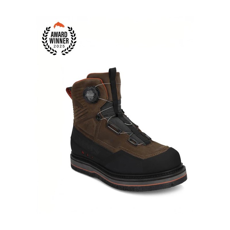 Simms Men's G3 Guide Boa Boot Flet Hickory - Simms - sporteque.ca