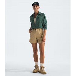 North Face Basin Short 5'' Khaki Stone Pour Femme - THE NORTH FACE - sporteque.ca