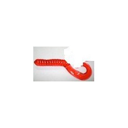 Jig A Jo Curly Tail 3'' Rouge  Jig et leure souple