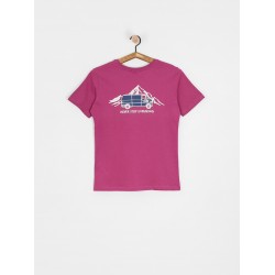 North Face Short-Sleeve Greet Outdoors Graphic Tee Cyber Berry Pour Femme - THE NORTH FACE - sporteque.ca