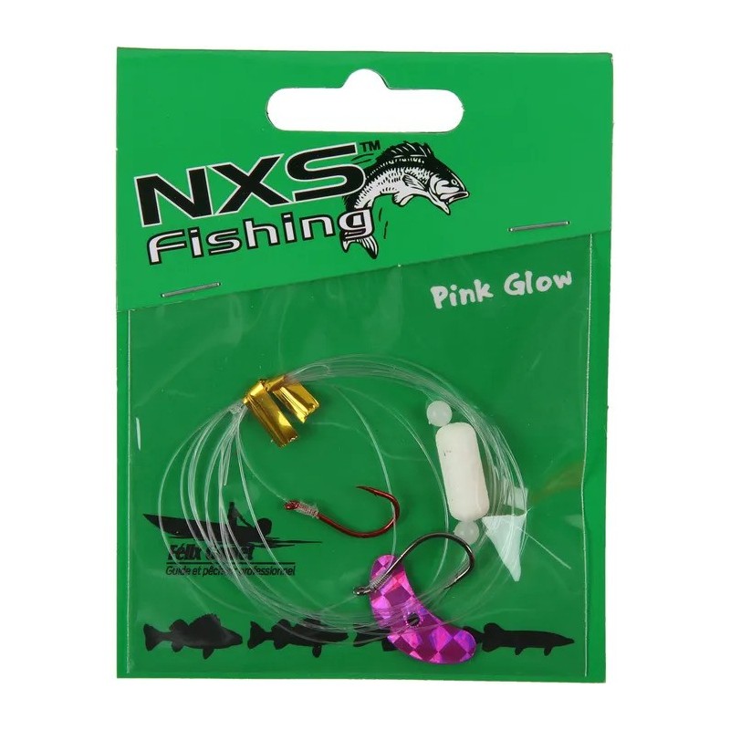NXS Leurre HARNAIS FELIX GOULET 5' PINK GLOW - NXS - sporteque.ca