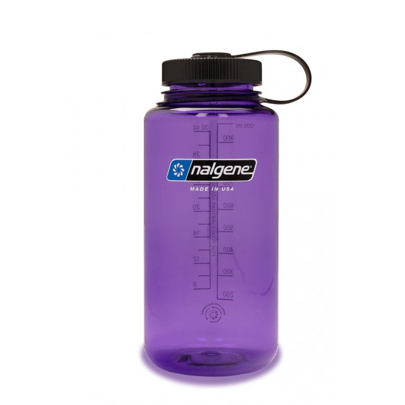 Nalgene 32oz Wide Mouth Sustain Water Bottle- Purple - Nalgene - sporteque.ca