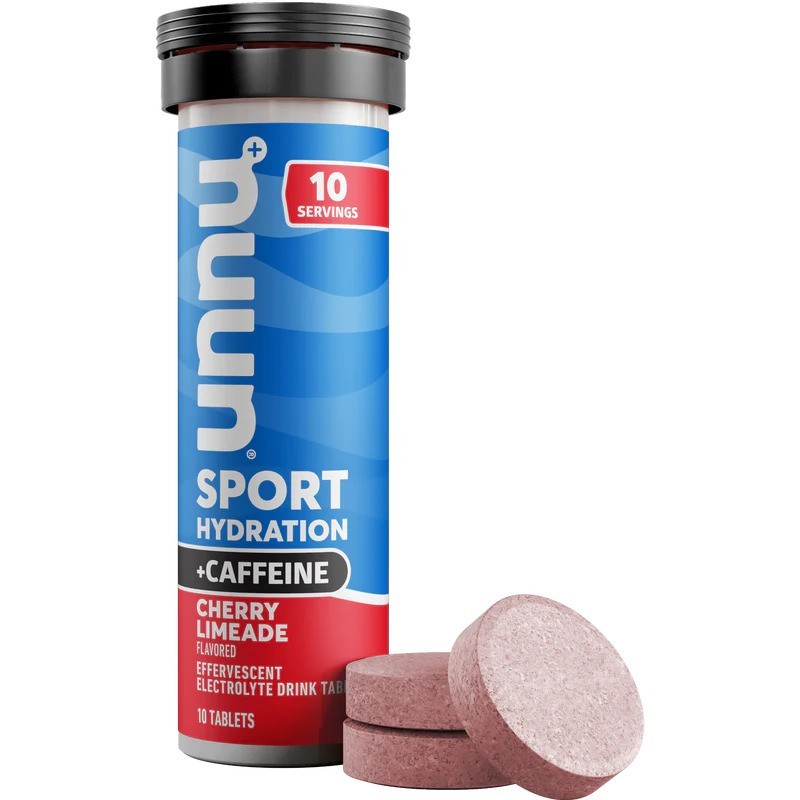Nuun Sport + Cafeine Cherry Limeade SF - Nuun - sporteque.ca