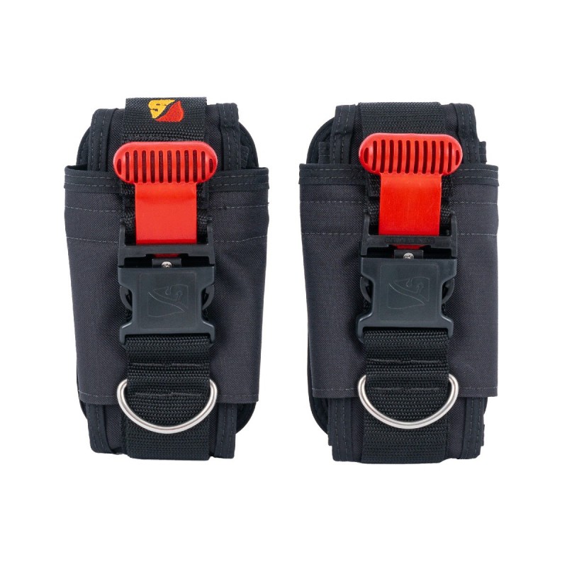 DIVERITE WEIGHT POCKET SYSTEM QB - 20LB - DIVERITE - sporteque.ca