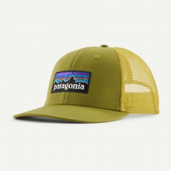 Patagonia P-6 Logo Trucker Hat Graze Green-ALL - Patagonia - sporteque.ca