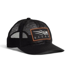 Sitka Icon Mesh Mid Pro Trucker Black OS - Sitka - sporteque.ca