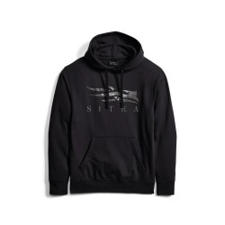 Sitka Icon Optifade Pullover Hoodie Black Elevated II - Sitka - sporteque.ca