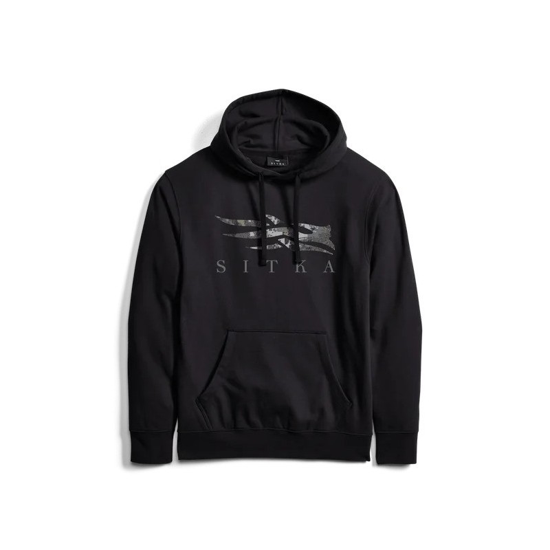 Sitka Icon Optifade Pullover Hoodie Black Elevated II - Sitka - sporteque.ca
