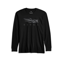 Sitka Icon Long Sleeve Tee Black Charcoal - Sitka - sporteque.ca