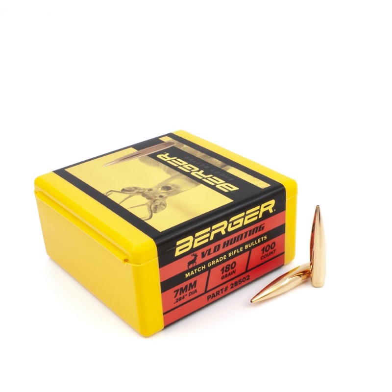 Berger VLD Hunting .284 168 Gr - Berger - sporteque.ca