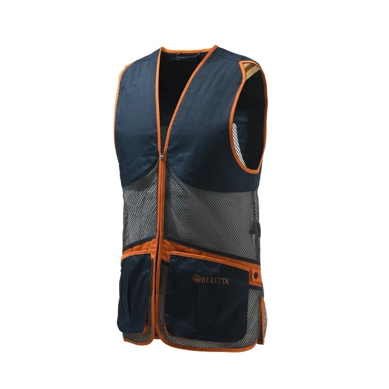 Beretta Full Mesh Vest Blue Eclipse Grey - Beretta - sporteque.ca