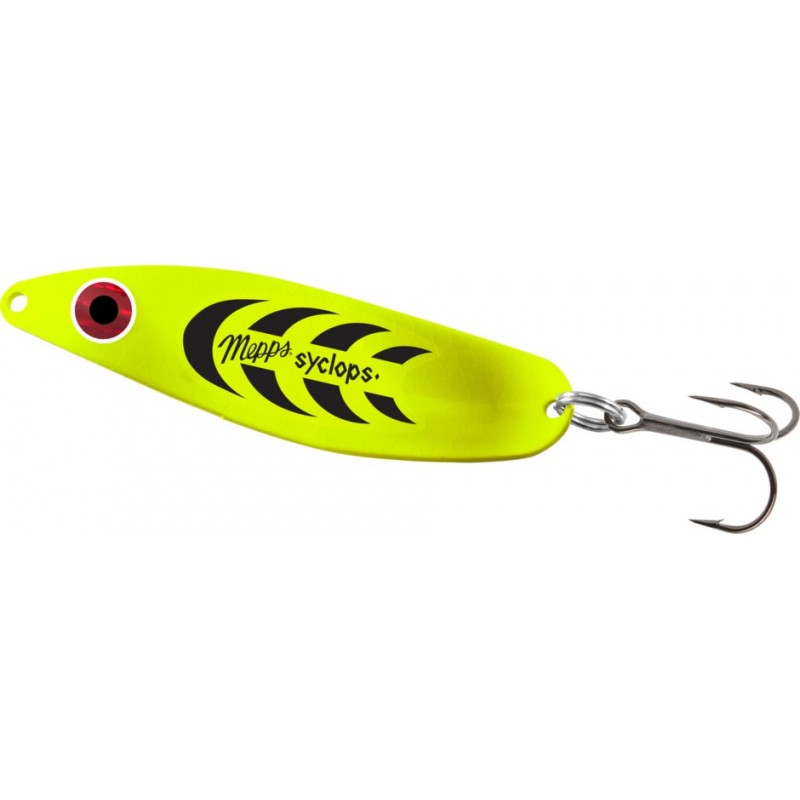Mepps Syclops Fluorescent Chartreuse 3" - Mepps - sporteque.ca